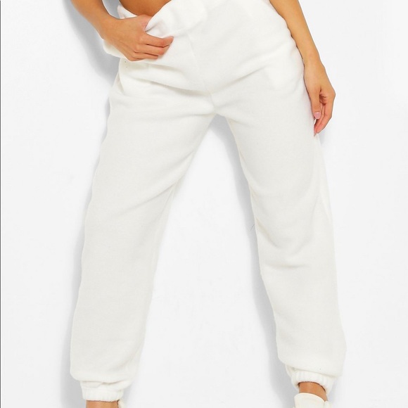 White oversized joggers - Picture 2 of 3